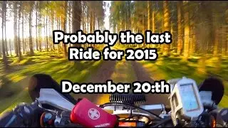My KTM EXC 500 Sixdays - Probably the last Ride for  2015 - 151220