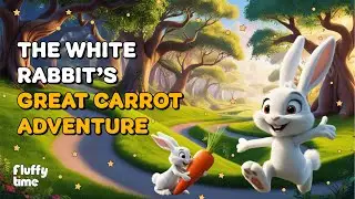The White Rabbit's Great Carrot Adventure | 💤 Fluffy Time - Bedtime Stories