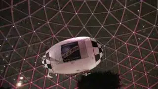 10 Foot Nylon RC Blimp flown by Scott Fisher and Blimpworks