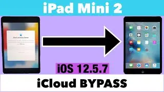 How To iPad Mini 2 iCloud Bypass Unlock (A1489) iOS 12.5.7-UnlockTool-New Tricks 2024