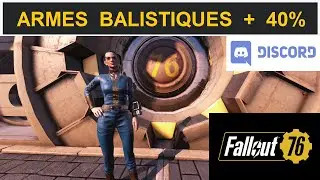 Fallout 76 Fr - PLUS 40% DEGATS ARMES A DISTANCE