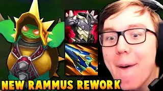 TheBausffs tries NEW RAMMUS REWORK (300+ AD NEW BUILD)