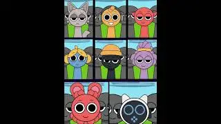 Qoobies Sprunki Mode #sprunki #sprunkiincredibox #sprunkisong #shorts