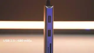 Blupebble C9 9in1 Multimedia Hub - 4K HDMI, Ethernet, Card Reader, USB-C, USB-2.0 & USB 3.0