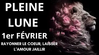 PLEINE LUNE 01/02 LION  Re-Sentir ses émotions les plus profondes et accueillir l'amour.