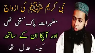 How many were the wives of the Holy Prophet (sws) and how was your justice with them?