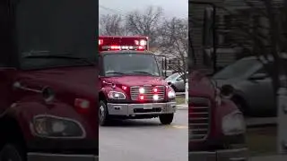 Baltimore County Fire Department Medic 13(Reserve Medic 32) Responding to a Medical 03-16-25