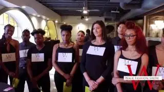 Walk Fashion Show Model Call Go-See invite