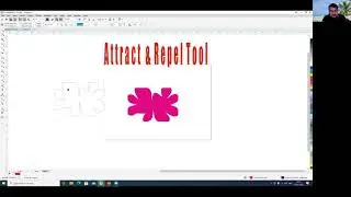 Attract and Repel drawing tools in Corel-Draw x7