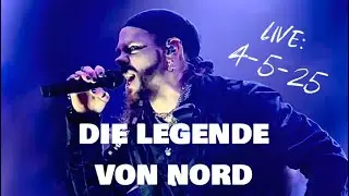 DIE LEGENDE VON NORD - LIVE AT BACKSTAGE - MUNICH GERMANY 4-5-25 - GROOVE METAL, MEDIEVAL!! 😎