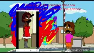 Dora draws on the school and gets Grounded