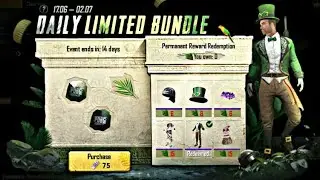 Pubg Mobile New Event Daily Special Bundle | Open The Permanent Outfit
