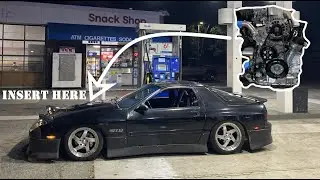 Real life struggles of first start on a freshly rebuilt RX7 FC 13B NA