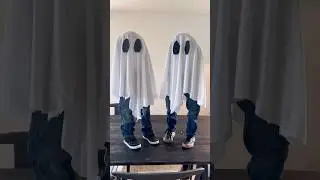 Дети-призраки своими руками! 🤯👻 #хеллоуин #декорнахеллоуина #сделайсамхеллоуин
