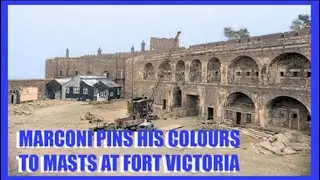 CRHnews -  Fort Victoria 1/2 Marconi 'enlists' with Royal Engineers