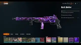 Call Of Duty: Black Ops 6. PPSh-41 Dark Matter camo