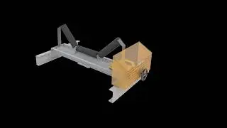 Track Straight Mechanical Tracking Unit Animation (Innovative Mining Services Pty Ltd)