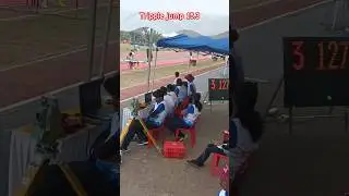 85th All india University game athletes triple jump 15.3 m #video #athlete #shorts #sports #newsong