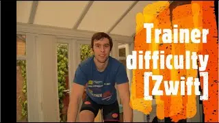 Trainer difficulty on Zwift // What is it? What does it do? // What is the best difficulty on zwift?