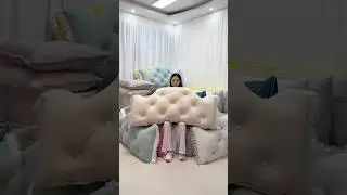 Sofa bed head decoration big pillow latest design 
