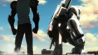 One Punch Man - Bofoi Genos and Saitama vs Meteor