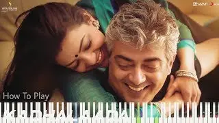 Kadhalaada - Vivegam Piano Tutorial