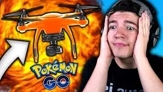 Pokemon GO - I CRASHED MY $1000 DRONE...