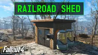 Railroad Maintenance Shed | Fallout 4 Unmarked | Ep. 428