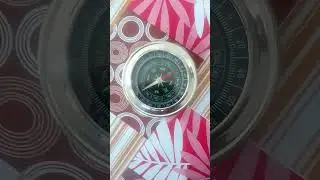 Magnetic Compass showing North Direction