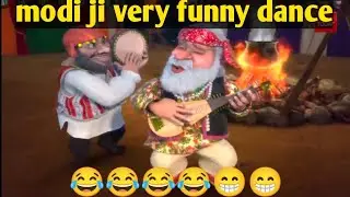 modi cartoon dance#shorts
