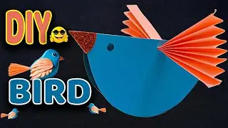 DIY Paper Crafts for Kids | How to Make Paper Bird Easy | Paper Bird Making Easy