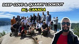 25 Hikers, 1 Goal 😜 Reaching Quarry Rock&rsquo;s Epic Lookout in Deep Cove!