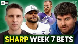 SHARP NFL Week 7 Bets: Cowboys-Commanders, Colts-Chargers, Bucs-Lions, Patriots-Titans, Saints-Bears