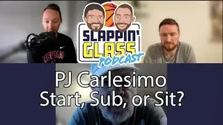 PJ Carlesimo - Start, Sub, or Sit?