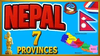 Nepal Map Explained 🇳🇵 | 7 Provinces of Nepal