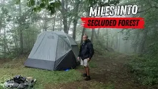 Alone & Secluded - Overland Camping Miles Deep Into Mountain Forest