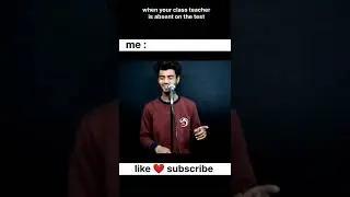 absent on the test 😂#shorts #ytshorts #viral #funny #meme