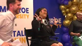 Natalie Nunn & Monroe University Entertainment Media Program