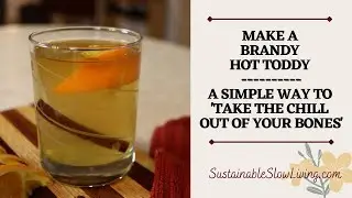 This Brandy Hot Toddy Will Take The Chill Out Of Your Bones [Take JUST MINUTES To Make]