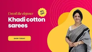 Khadi Cotton sarees