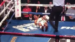 &Aacute;ngel &ldquo;Tito&rdquo; Acosta KO Abraham Rodr&iacute;guez