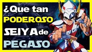 ✨¿Que tan PODEROSO es SEIYA de PEGASO?💫 ♐| Santo de BRONCE👊 | CABALLEROS del ZODIACO🔥|Zenkai Z🐉