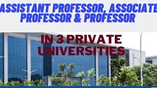 Assistant professor vacancy 2022|Assistant professor Recruitment 2022|Faculty Jobs