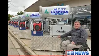 OZmist Mist Cannon 9 News Feature