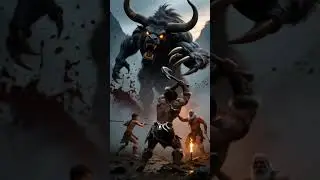 Cavemen Vs Horned Beast - Who Wins?
