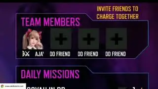 HOW TO REMOVE/KICK TEAM MEMBER IN CHARGE THE PORTAL EVENT | FREE FIRE NEW EVENT |