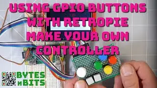 Using GPIO Buttons in RetroPie To Make Your Own Game Controller or Handheld Console