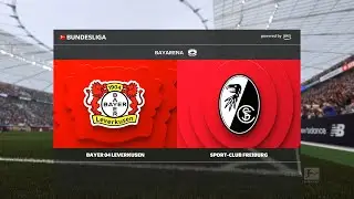 LEVERKUSEN vs SC FREIBURG ⚽ Bundesliga 2025/26 Matchday 8 🟩 AI Simulation
