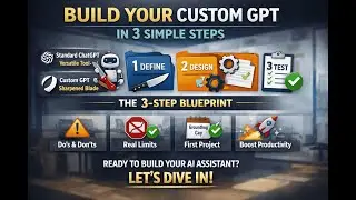 How to Build Your Own AI Assistant: The Custom GPT Blueprint