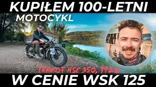 Kupiłem stuletniego TERROTA HSC 350 w cenie motocykla WSK 125